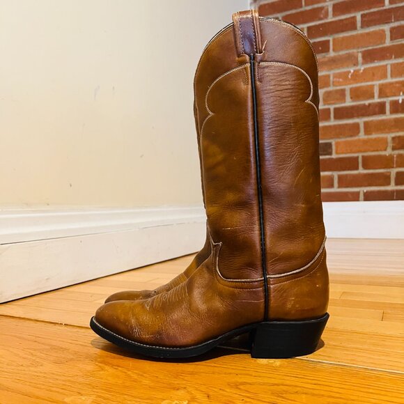 Vintage Women's Tony Lama Leather Western Cowboy Boots Size 6.5 B - Picture 6 of 16